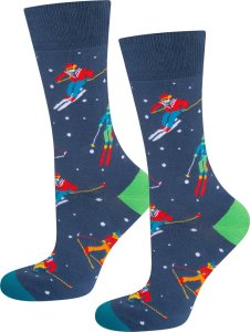 Soxo Zestaw 5x Skarpetki męskie damskie narciarstwo idealna na prezent 3540 4
