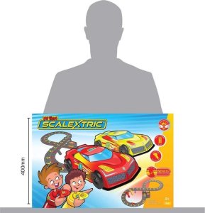 Scalextric Micro Scalextric "My First Set" Tor wyścigowy 3+ Zasilanie na baterie Skala 1:64 5