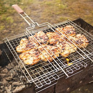 Maestro KRATKA DO GRILLA 24x30CM RUSZT GRILLOWY MAESTRO MR-1016 3