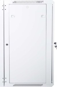 Digitus Szafa sieciowa wisząca 19" 18U rack 600x600, drzwi szyba, szary, dzielona, złożona, 60kg 12