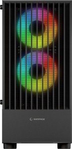 Obudowa Rampage Lyra Mesh RGB czarna 2