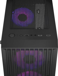 Obudowa Rampage Lyra Mesh RGB czarna 5