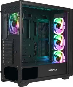 Obudowa Rampage Prime Mesh ARGB czarna 3
