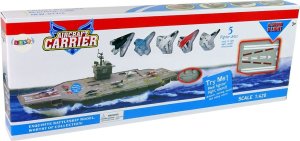 LeanToys Statek Lotniskowiec Odrzutowce 5 szt Dźwięk Światła LEAN Toys 4