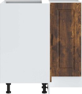 vidaXL vidaXL Narożna szafka kuchenna dolna Porto, przydymiony dąb 7