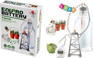 LeanToys Zestaw Kreatywny Eksperyment Naukowy Ekologiczna Bateria LEAN Toys 1