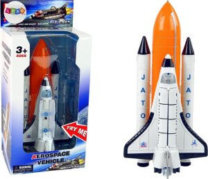 LeanToys Rakieta Kosmiczna Statek Kosmiczny Kosmos Światło Dźwięk LEAN Toys 1