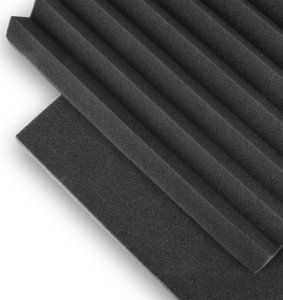 DNA DNA AM1 panel akustyczny zestaw 12 szt. szary pianka mata wygłuszająca redukcja echa pogłosu 3