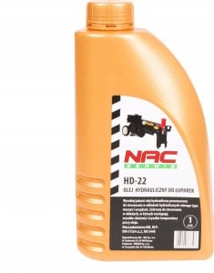 NAC Olej hydrauliczny do łuparek NAC hd-22 1