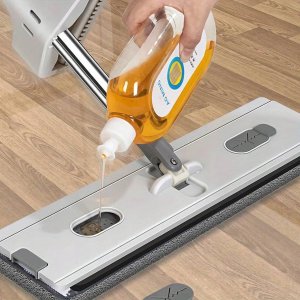 Mop Promis MOP z WYCISKACZEM z WIADREM SKŁADANYM ULTRAMOP Promis 4 w 1 PŁASKI OBROTOWY MS104 12