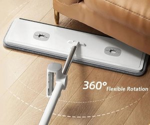 Mop Promis MOP z WYCISKACZEM z WIADREM SKŁADANYM ULTRAMOP Promis 4 w 1 PŁASKI OBROTOWY MS104 4