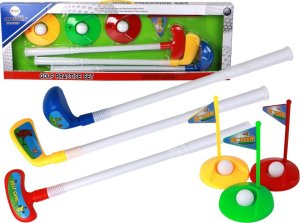 LeanToys Zestaw Do Gry W Mini Golfa Dla Dzieci Kijki 12 El. LEAN Toys 1