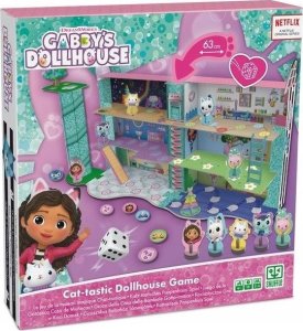 Cartamundi Gra Kotastyczna gra planszowa 3D Koci Domek Gabi 1