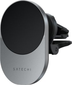Ładowarka Satechi Satechi Qi2 Wireless Car Charger- bezprzewodowa ładowarka samochodowa Qi2 15W kompatybilna z MagSafe (space gray) 1
