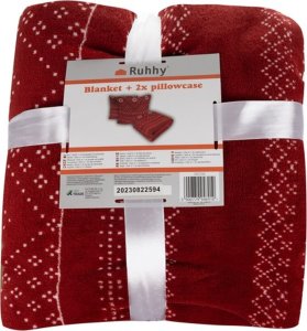 Ruhhy Koc 1,6x2m + 2x poszewka na poduszkę Ruhhy 22594 5