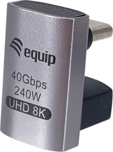Adapter USB Equip 133477 USB-C - USB-C Srebrny  (133477) 2