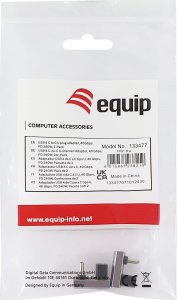 Adapter USB Equip 133477 USB-C - USB-C Srebrny  (133477) 5