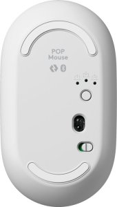 Klawiatura + mysz Logitech POP Icon Combo biało-pomarańczowe (920-013110) 4