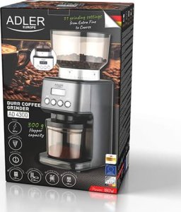 Młynek do kawy Adler AD 4300 Młynek do kawy żarnowy 12