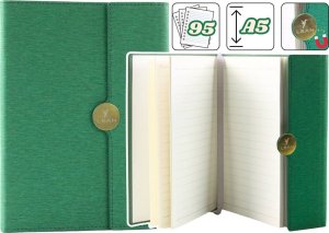 Opus Notes Biurowy Na Magnes Notatnik W Linie Z Obiciem Zielony 2
