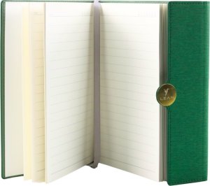 Opus Notes Biurowy Na Magnes Notatnik W Linie Z Obiciem Zielony 3