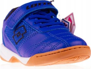 Lotto Whizzer K JR - Buty halowe niebieskie r. 28 (2600120K-5011) 2