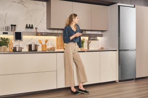 Lodówka Candy Candy CNCQ2T620DX Wolnostojący 409 l D Stal nierdzewna 21