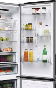 Lodówka Candy Candy CNCQ2T620DX Wolnostojący 409 l D Stal nierdzewna 3