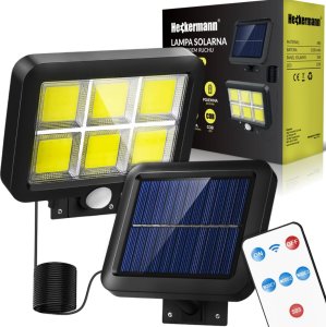 Kinkiet Heckermann Lampa solarna zewnętrzna Heckermann FX-583 1