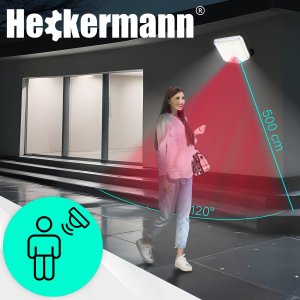 Kinkiet Heckermann Lampa solarna zewnętrzna Heckermann TG-TY10401 4