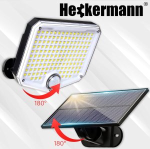 Kinkiet Heckermann Lampa solarna zewnętrzna Heckermann TG-TY10401 5