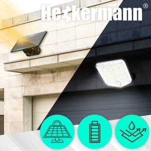 Kinkiet Heckermann Lampa solarna zewnętrzna Heckermann TG-TY10401 6