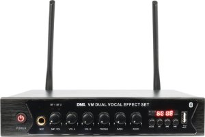 Mikrofon DNA DNA VM DUAL VOCAL EFFECT SET mikrofon bezprzewodowy 2x nadajnik doręczny system nagłośnienia 518-542 MHz USB Bluetooth 6