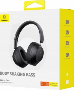 Słuchawki Baseus Bass 30 Max czarne 7