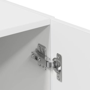 vidaXL Szafka kuchenna, biała 38x41,5x131,5 cm materiał drewnopochodny 9