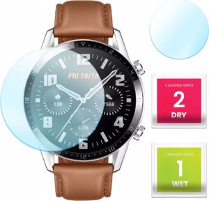 Hello Case Szkło Hybrydowe do Huawei Watch GT 2 (46 mm) (Szybka, Ochronne, Szkiełko) 1