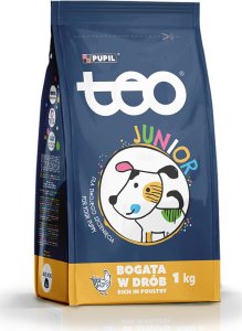 Teo Karma sucha dla psa TEO Junior bogata w drób 1 kg 1