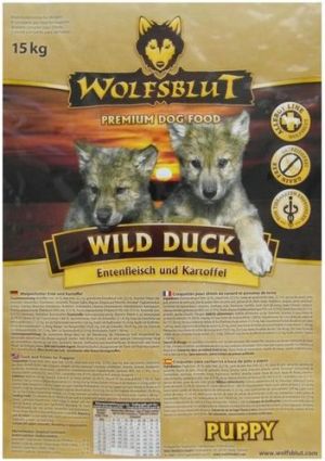 Wolfsblut Dog Wild Duck Puppy kaczka i bataty 15kg 1