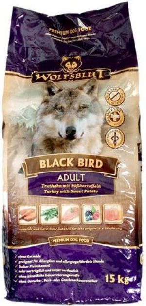 Wolfsblut Dog Black Bird Adult - indyk i bataty 15kg 1