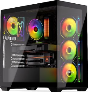 Obudowa Krux Exo RGB czarna (KRXD004) 3