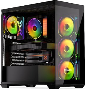 Obudowa Krux Exo RGB czarna (KRXD004) 6
