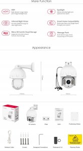 Kamera IP Foscam Kamera Foscam SD8EP 8MP Biała 6