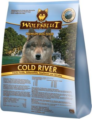 Wolfsblut Dog Cold River - pstrąg i bataty 500g 1