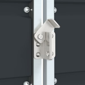 vidaXL Obudowa na kosz na śmieci, pojedyncza, antracyt, 72x81x115 cm 9