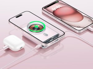 Powerbank Innostyle TransiMag Mini 10000mAh Różowy 3