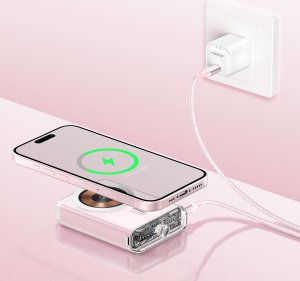 Powerbank Innostyle TransiMag Mini 10000mAh Różowy 6