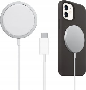 Ładowarka Co2 CO2 ŁADOWARKA INDUKCYJNA BEZPRZEWODOWA DO MAGSAFE IPHONE 12 13 14 15 SZYBKA 15W 1