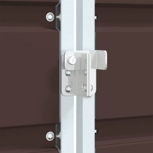 vidaXL Obudowa na kosz na śmieci, potrójna, brzozowa, 216x81x115 cm 9