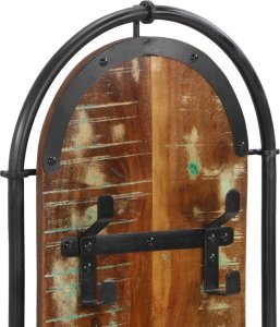 vidaXL Wieszaki na płaszcze z 4 haczykami 2 szt. 7