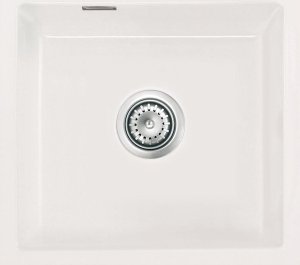 Zlewozmywak SYSTEMCERAM Systemceram Mera 42 U Gronland, zlewozmywak ceramiczny, korek manualny 1